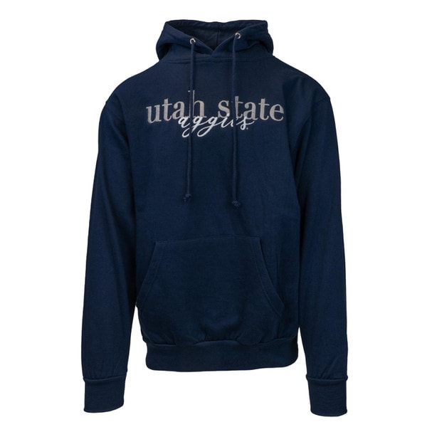 SWEATSHIRT FUNDAMENTAL FLEECE UTAH STATE WITH SCRIPT AGGIES BELOW